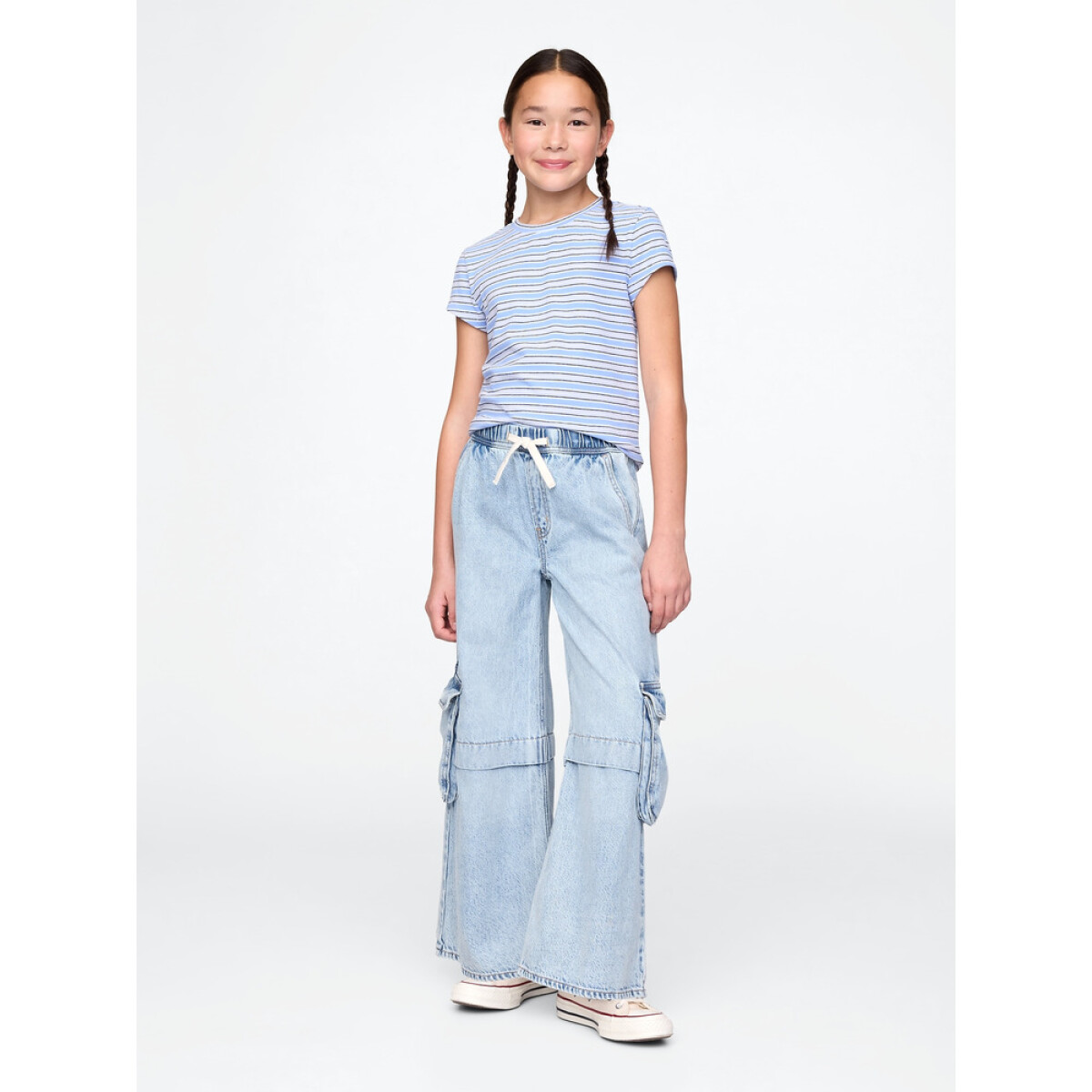 PO BAGGY - LT ACID CARGO - LIGHT WASH 