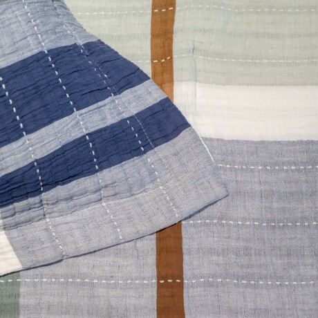 CUBRECAMA KIDS 1 PLAZA ALGODON-Y-POLIESTER MULTICOLOR COTTON GAUZE