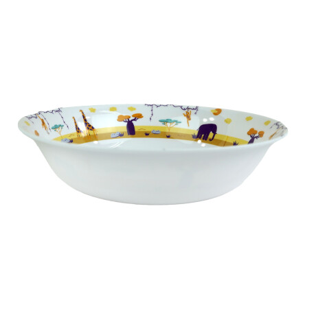 Plato hondo de melamina linea infantil Plato hondo de melamina linea infantil