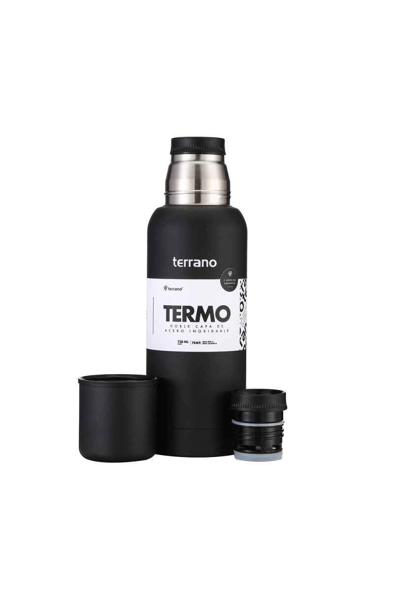 TERMO TERRANO SLIM 750ML NEGRO