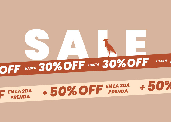 SALE Hasta 30%OFF