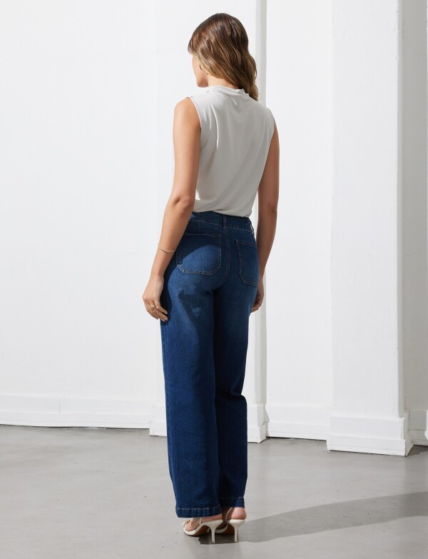 Blusa Cuello Volcado BEIGE CLARO