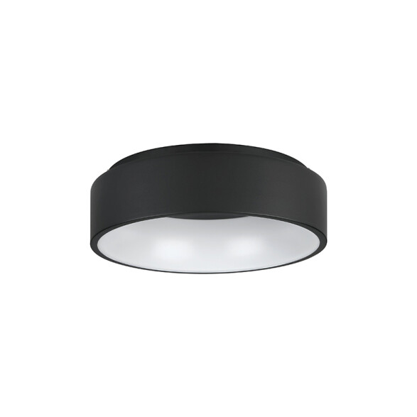 Plafón LED negro 25,5W cálida 3000Lm MARGHERA2 EG3510