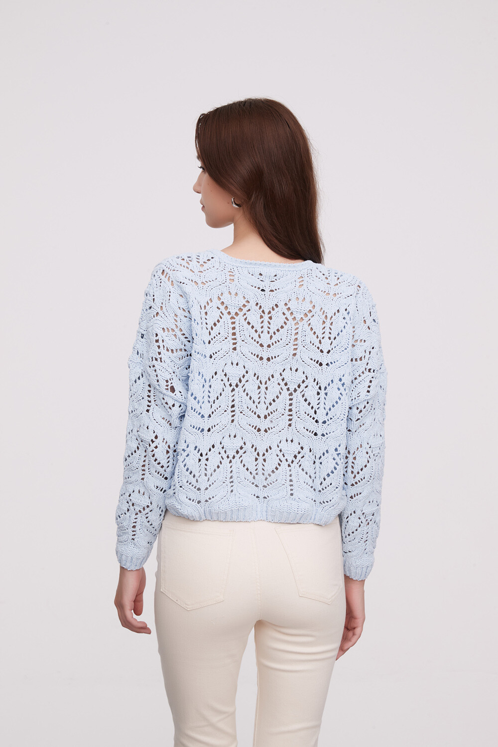 Sweater Idara Celeste Claro