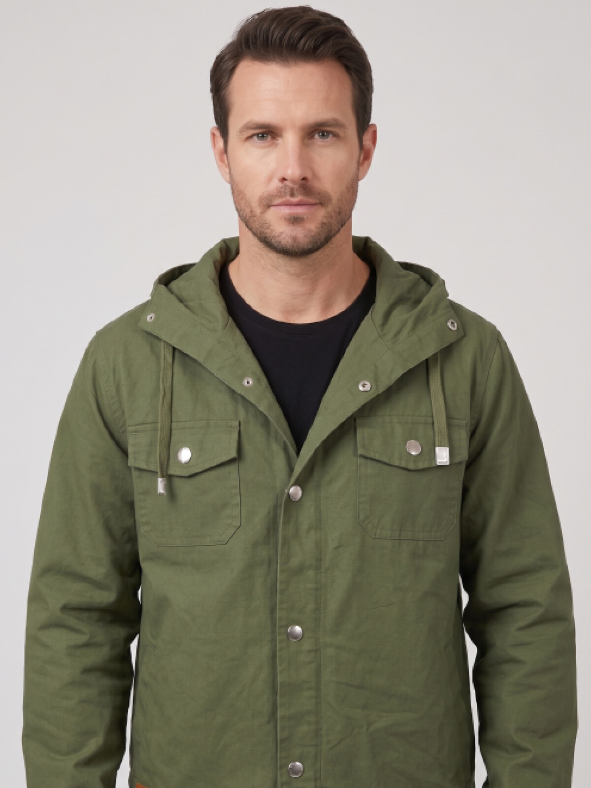 CAMPERA GABARDINA VERDE