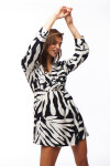 VESTIDO ASTRID ESTAMPADO NEGRO