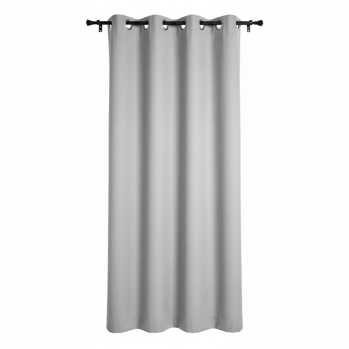 CORTINA ANN & VAL ANTIS LONDON 1,35 X 2,30CM GRIS 