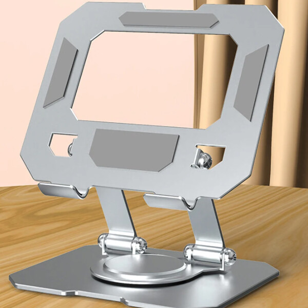 Soporte para Tablet giratorio de aluminio altura regulable Soporte para Tablet giratorio de aluminio altura regulable