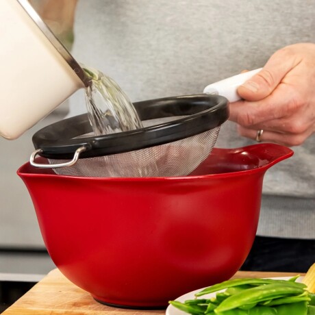 Colador Tamizador Metálico Blanco KitchenAid Colador Tamizador Metálico Blanco KitchenAid