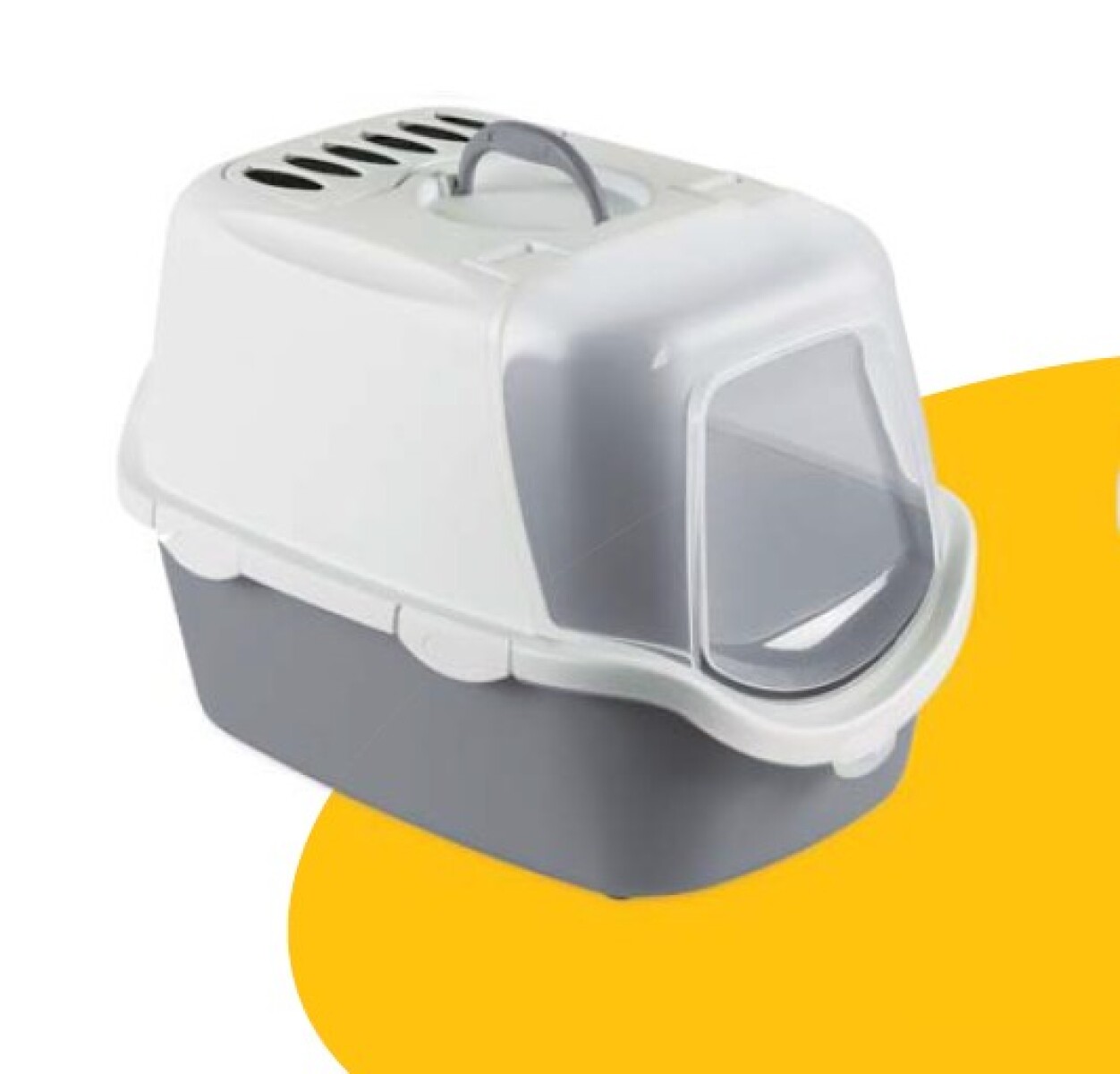 BANDEJA SANITARIA CATHY EASY CLEAN STONE GRIS/BIANCO 