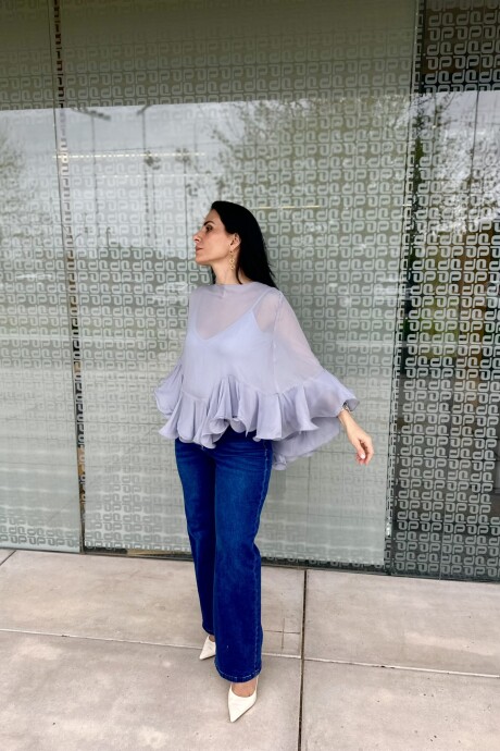 Blusa Alba Gris