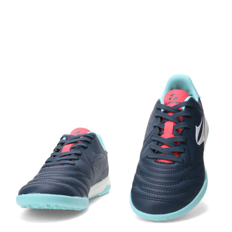 Championes de Mujer Topper Futbol 5 San Ciro V Tf Azul - Rosado