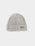 Gorro Clasico Gorro Tejido Con Tag - Gris Claro