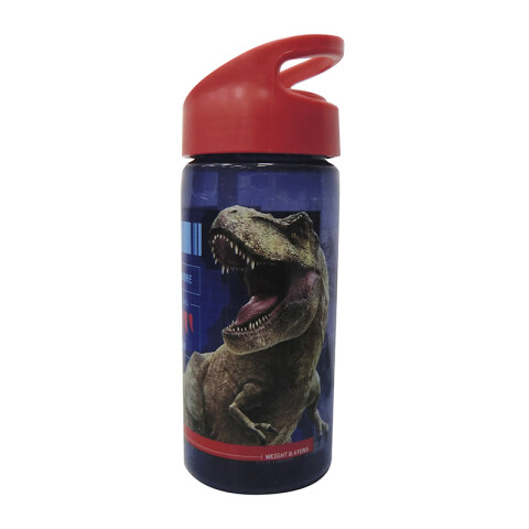 Botella Plástica con Pajita Jurassic World 430 ml U