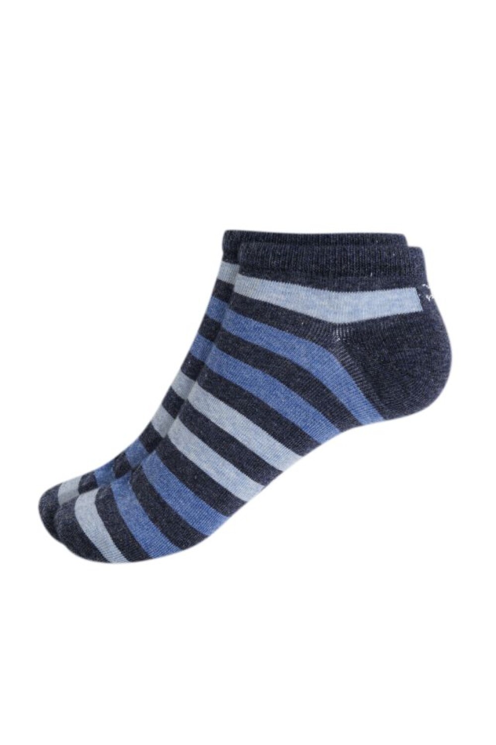 SOQUETE RAYADO Azul