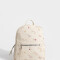 Mochilas Urbanas Estampados Mochila De Cuerina Flores - Estampado Flores