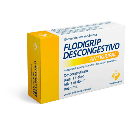 Flodigrip Descongestivo x 10 COM Flodigrip Descongestivo x 10 COM