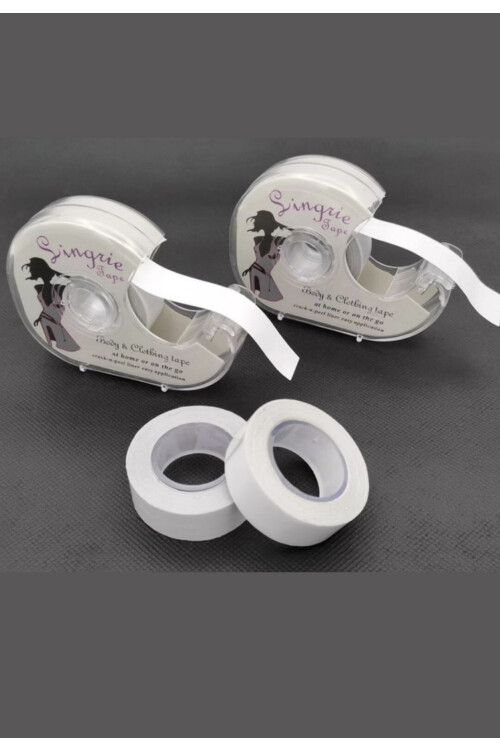 CINTA DOBLE FAZ CON CINTERO TRANSPARENTE