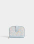 Billetera Estampados Billetera Estampada - Azul Celeste