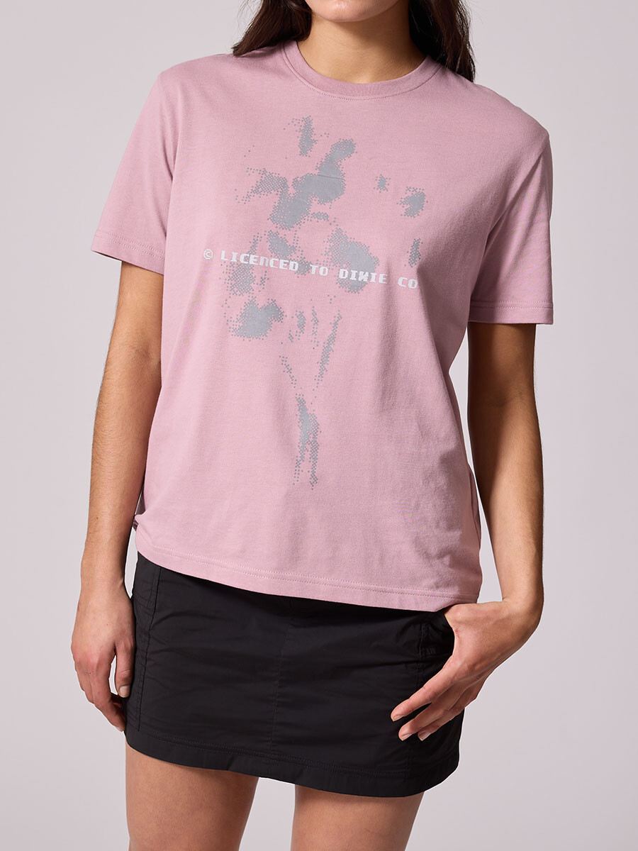 T-SHIRT TIBAN DIXIE - Lila 