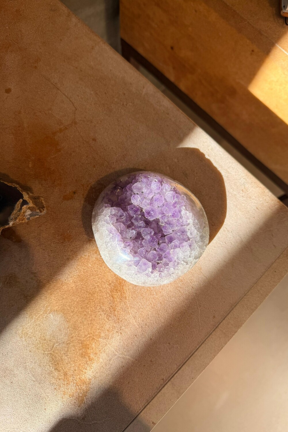 Round Amatista Chica Violeta