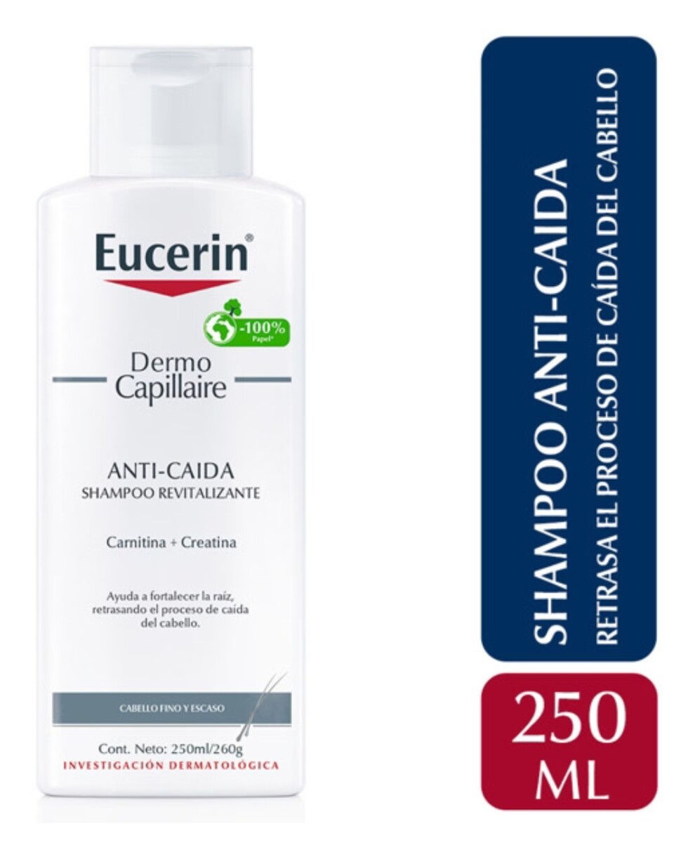 EUCERIN DERMO CAPILLAIRE SHAMPOO REVITALIZANTE ANTI CAIDA 250ml 