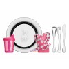 Juego infantil de cubiertos - Rosa - Tramontina Juego infantil de cubiertos - Rosa - Tramontina