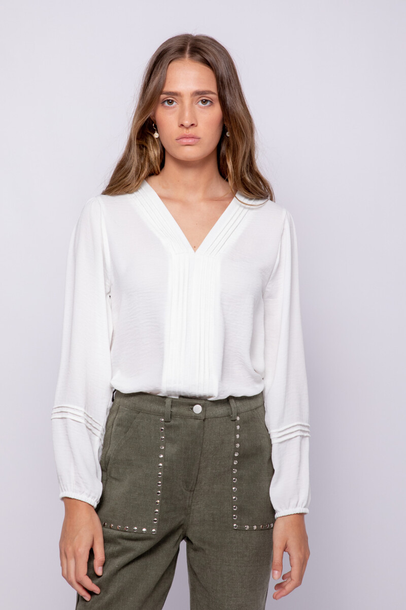 BLUSA AMAPOLA Vainilla