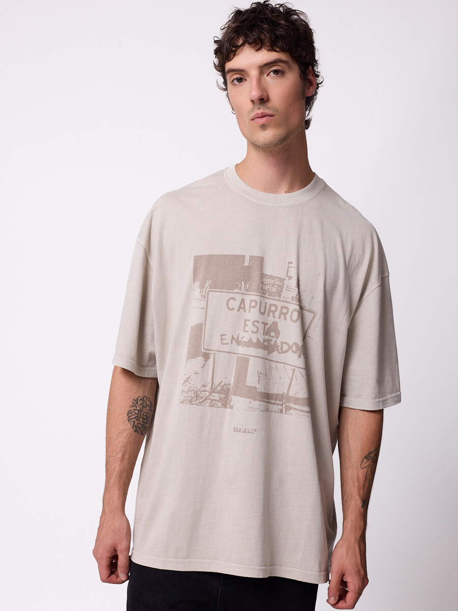 T-SHIRT RAEF DIXIE Hueso