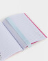 Anotadores Cuadernos y Memos Cuaderno A5 Tapa Blanda Encuadernado Con Calados - Blanco Crema
