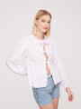 Blusa Chattan Blanco