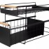 Estante Organizador Bajo Mesada Alacena Cocina 2 Cajones IMBACK Estante Organizador Bajo Mesada Alacena Cocina 2 Cajones IMBACK