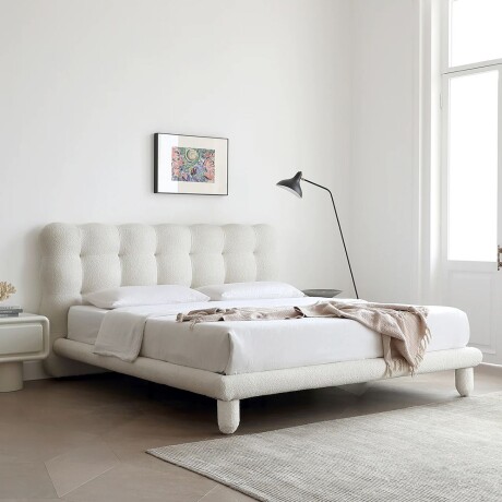 CAMA BUBLE BLANCO - KING