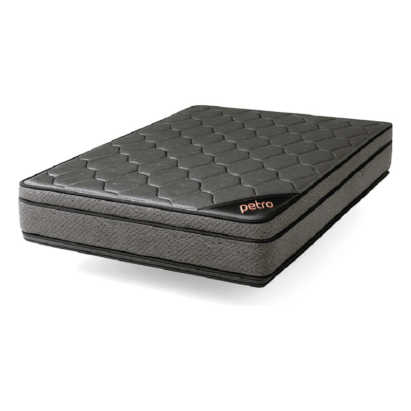 CAMA 2 PLAZAS TURCA PINO LUSTRE CERA CON COLCHÓN TITANIO Cama 2 Plazas Turca Pino Lustre Cera Con Colchón Titanio