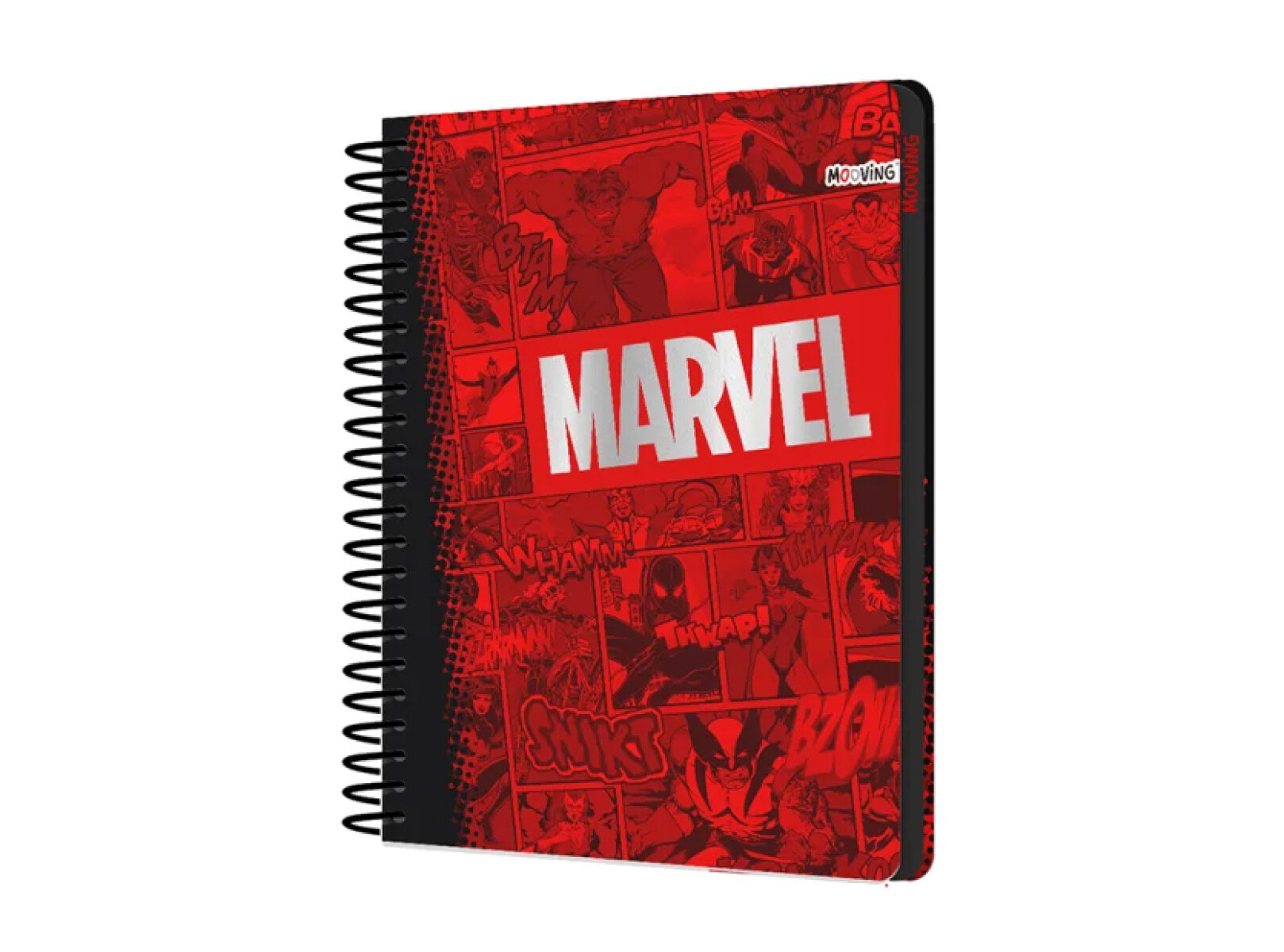 Cuaderno Mooving Carta 96 hojas Marvel - Marvel Rojo 