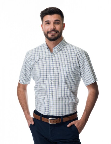Camisa Cuadros Verde