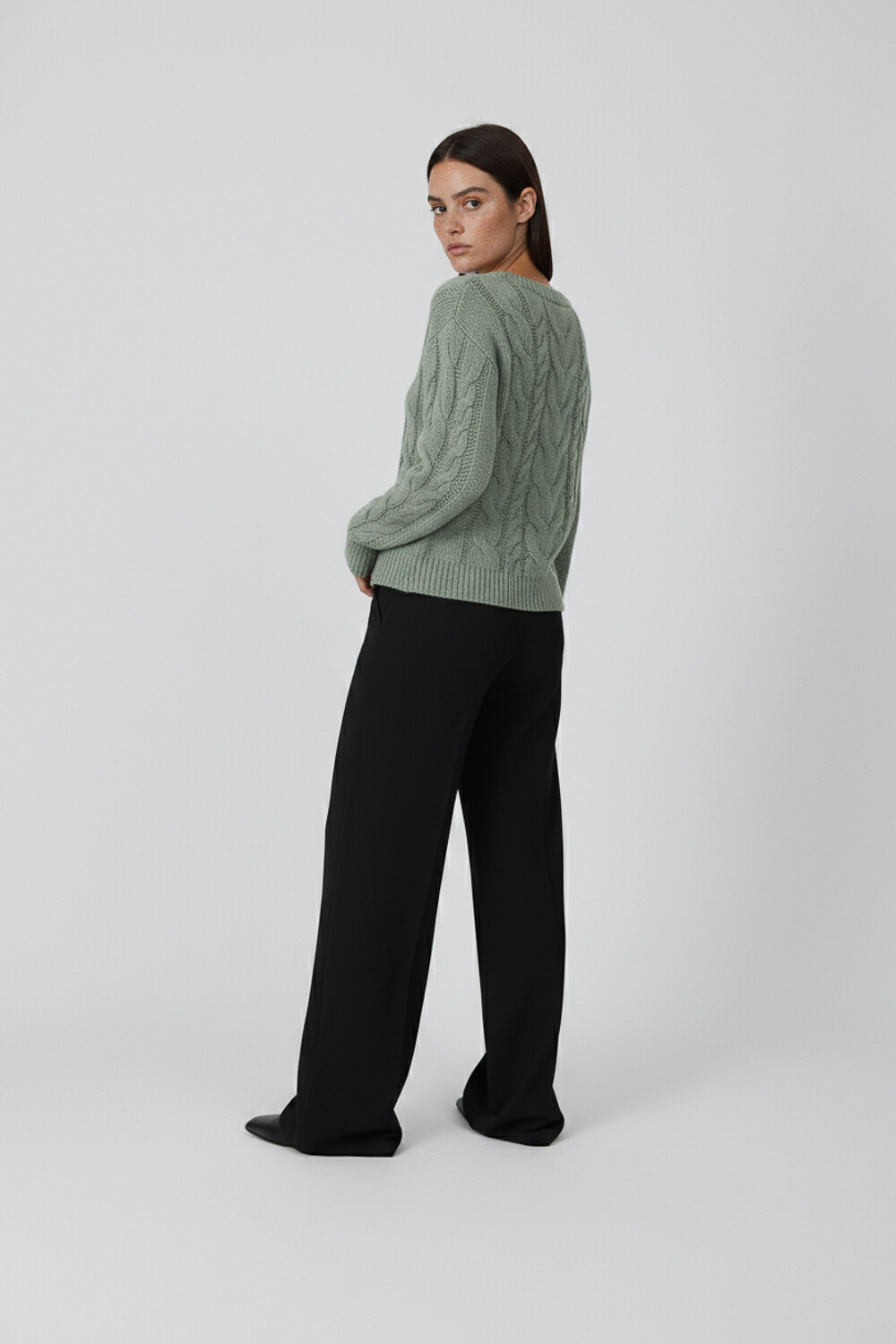 Sweater Petz Verde Azulado