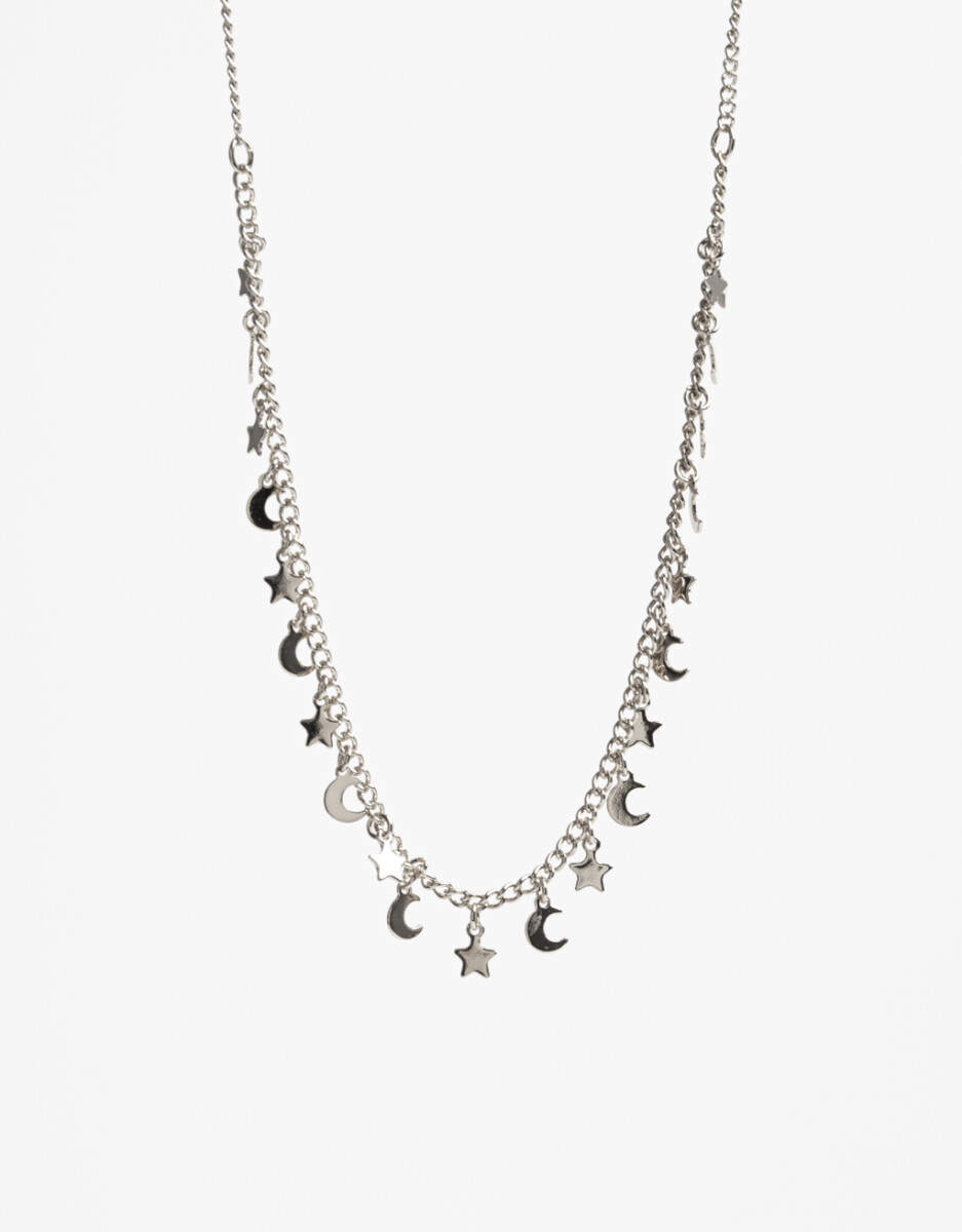 Collares Cortos Metal Estrellas 