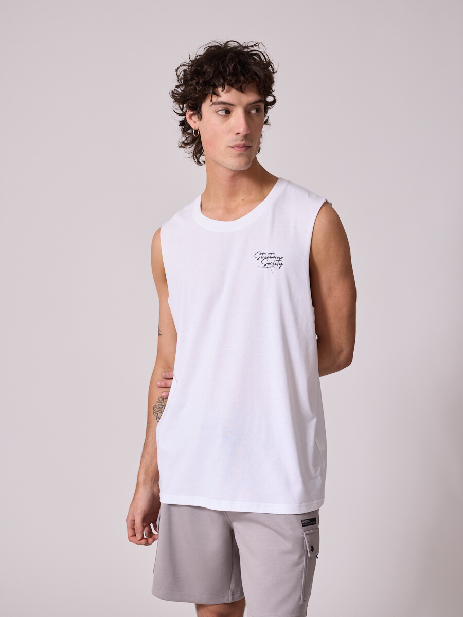 MUSCULOSA RUNDA DIXIE Blanco