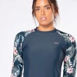 T-SHIRT RUSTY FIORU AZUL