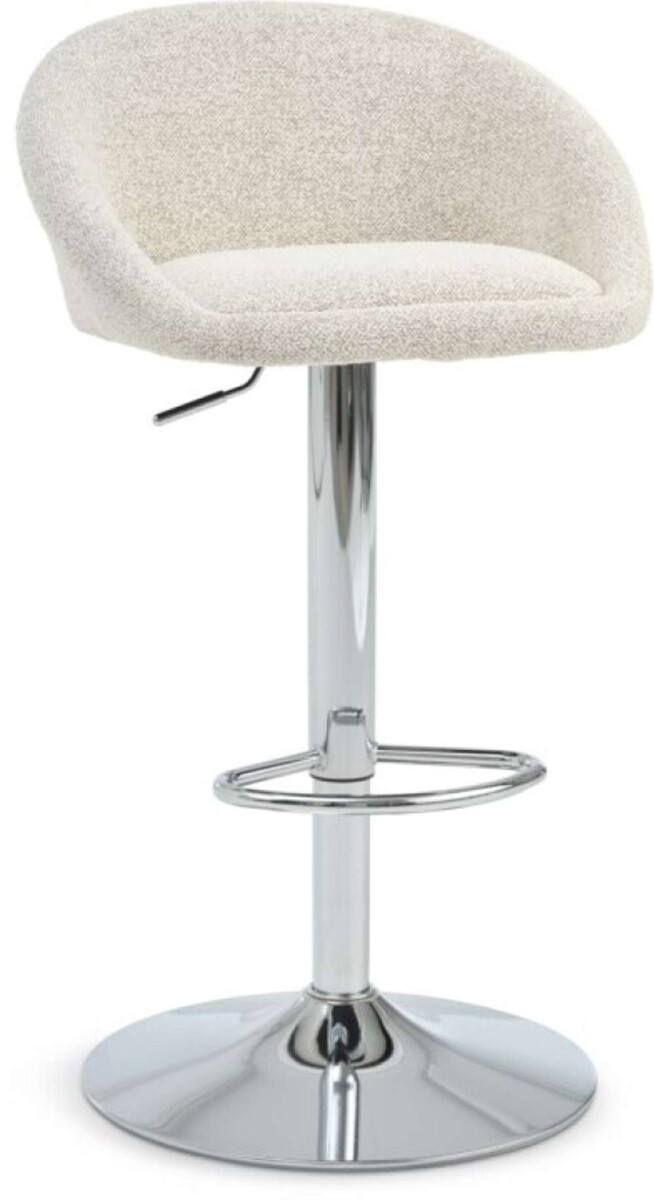 Taburete De Bar Taulov - Beige/Cromo 