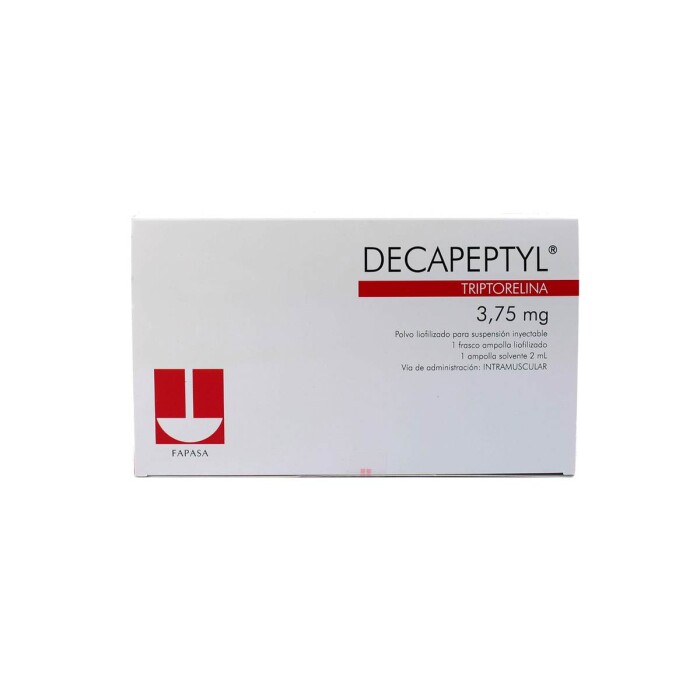 DECAPEPTYL 3.75 MG AMPOLLA X 1 AMPOLLA única