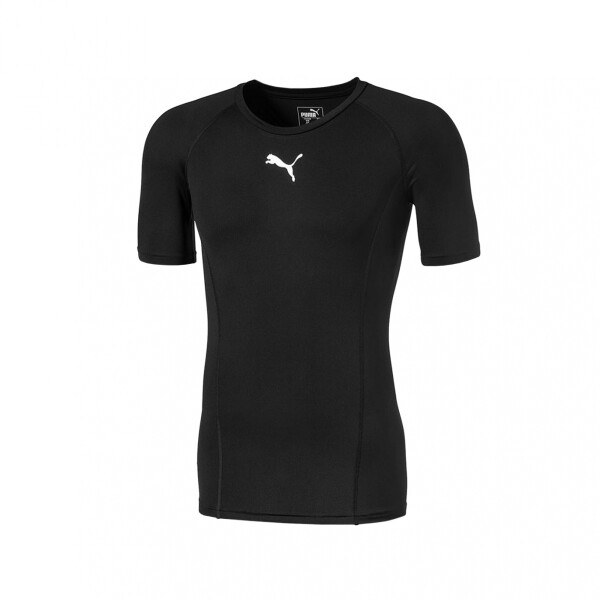 Remera Térmica Puma teamLIGA Baselayer de Manga Corta Black