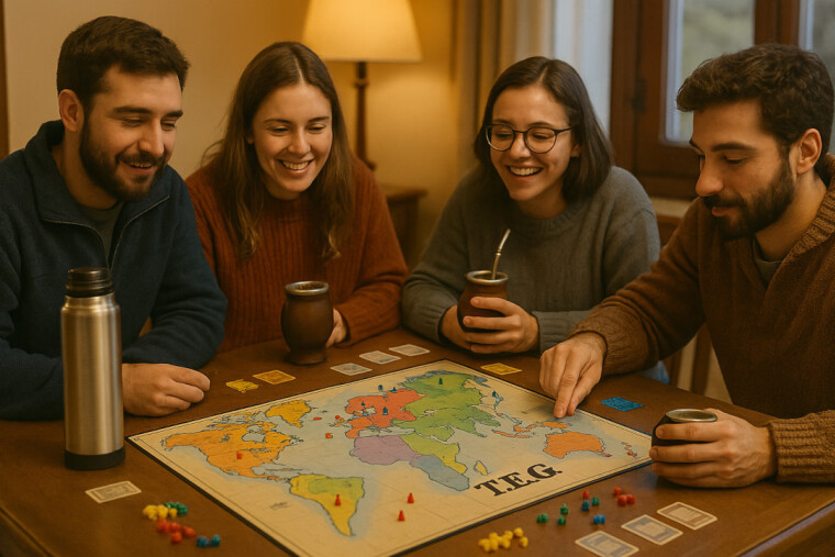Juego de mesa: ese cálido momento de invierno