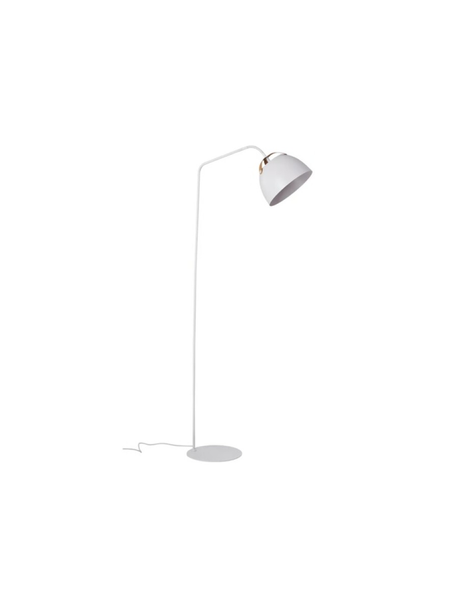Lámpara de pie Travola blanca 1 luz E27 