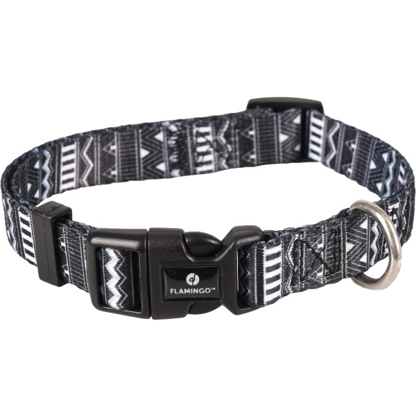 COLLAR PARA PERROS FLAMINGO SADIE NEGRO M COLLAR PARA PERROS FLAMINGO SADIE NEGRO M