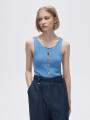 Musculosa Frutila Azul Melange