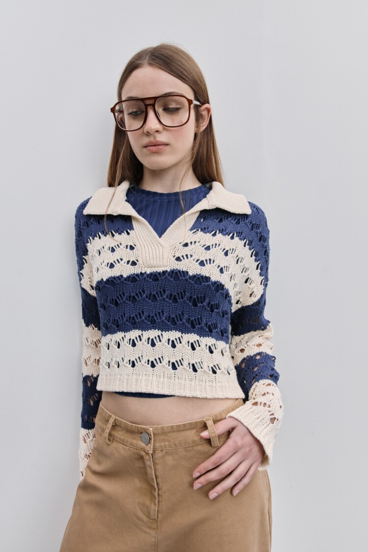 SWEATER PAUSA Azul Marino