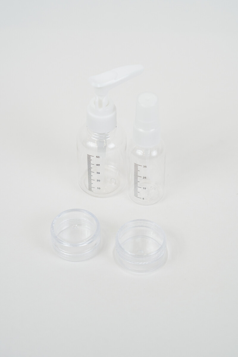 Set De Viaje Leti - Blanco 