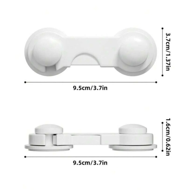 Set Traba Tranca Seguridad Bebé Protector Puerta Cajones X10 Set Traba Tranca Seguridad Bebé Protector Puerta Cajones X10